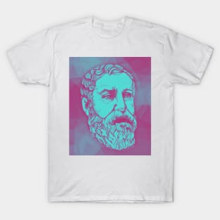 Hero of Alexandria Portrait | Hero of Alexandria Artwork T-Shirt